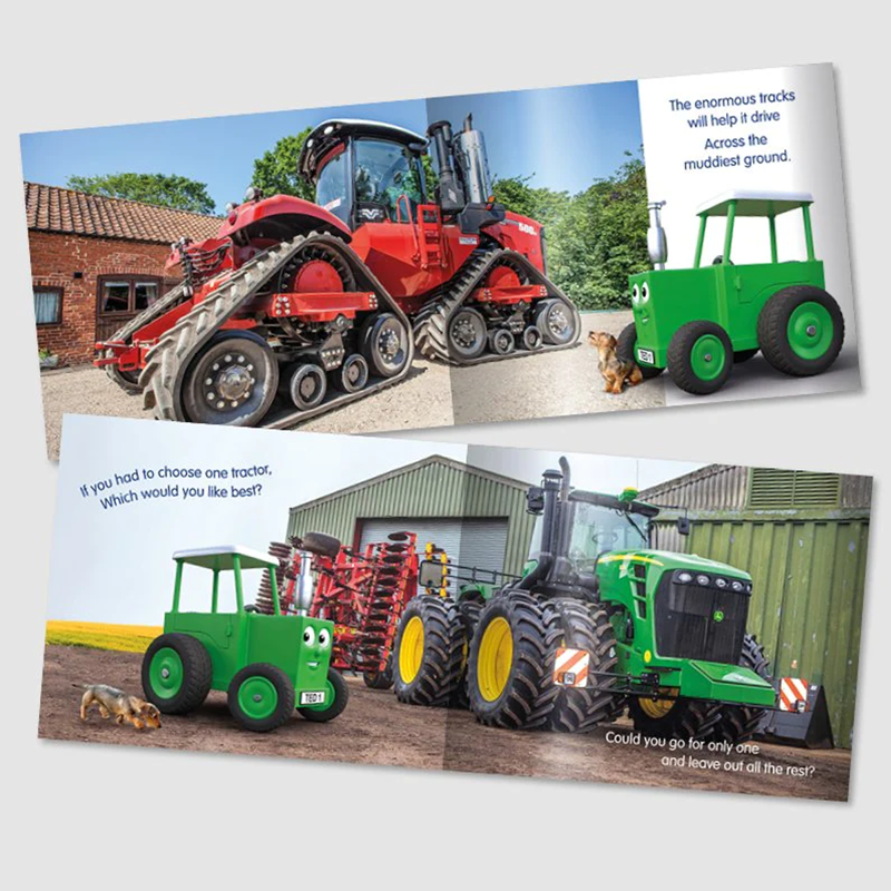 Tractor Ted Tedtastic Tractors Story Book-1